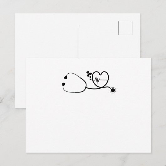 Happy Valentine's Day Heart Beats Nurse Gift Feestdagenkaart (Voorkant / Achterkant)