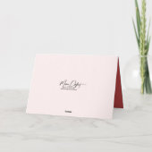 Happy Valentine's Day Heart Cookies Kaart (Achterkant)