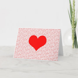 Happy Valentines Day Heart Feestdagen Kaart