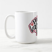  Happy Valentine's Day Heart Koffiemok (Links)