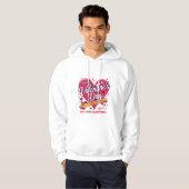 Happy Valentine's Day Heart Mannen Hoodie (Voorkant volledig)