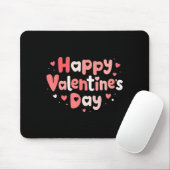 Happy Valentines Day Heart Teacher Funny Matching  Muismat (Met muis)