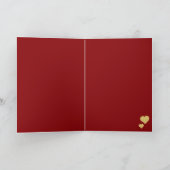 Happy Valentine's Day Hearts Cute Feestdagen Kaart (Binnen)