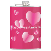 Happy Valentine's Day Heupfles (Voorkant)