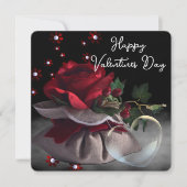 Happy Valentines Day Holiday Kaart (Voorkant)