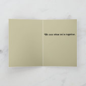 Happy Valentine's Day Hot Air Balloon Steampunk Feestdagen Kaart (Binnen)