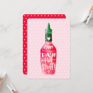 Happy Valentine's Day Hot Suff   Fles met warme sa