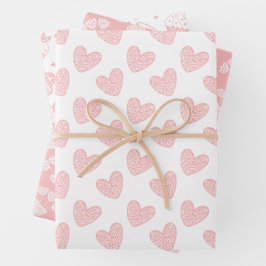 Happy Valentine's Day Inpakpapier Vel