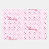 Happy Valentine's Day Inpakpapier Vel (Voorkant)