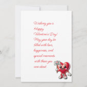 Happy Valentine's Day Kaart (Achterkant)