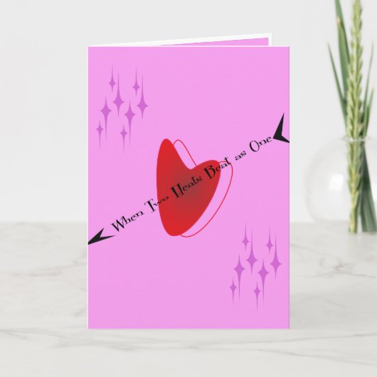 Happy Valentines Day Kaart (Voorkant)