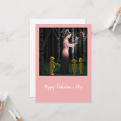 Happy Valentines Day Kaart (Voorkant / Achterkant in situ)