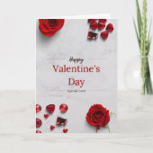 Happy Valentine's Day Kaart (Voorkant)