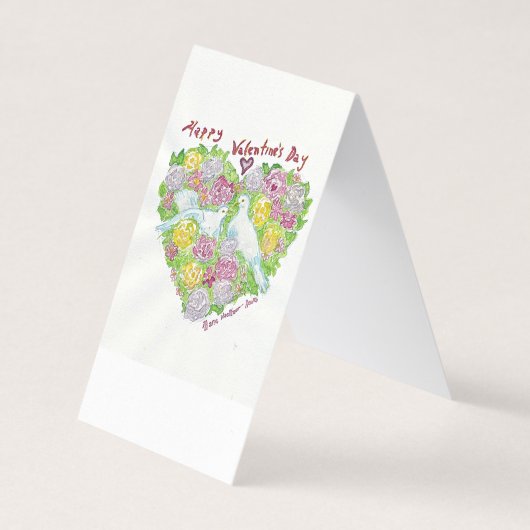 Happy Valentine's Day Kaart (Voorkant)