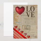 Happy Valentine's Day Kaart (Voorkant / Achterkant)