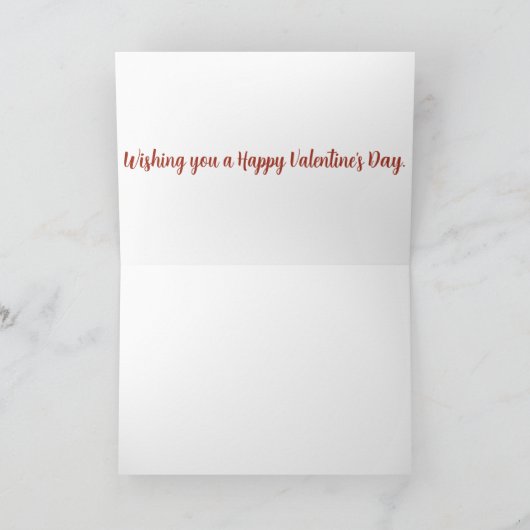 Happy Valentine's Day Kaart (Binnen)