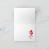 Happy Valentine's Day Kaart | Fietsen en ballonnen (Binnen)