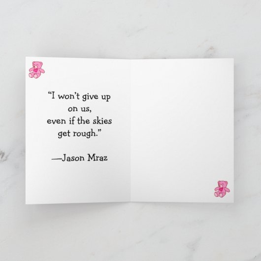 Happy Valentines-day-kaart Kaart (Binnen)