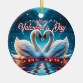 Happy Valentine's Day Keramisch Ornament (Voorkant)