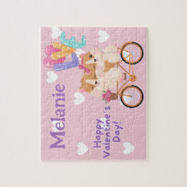 Happy Valentine's Day Kid Puzzle Legpuzzel