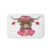 Happy Valentines Day Koe Badmat (Voorkant)