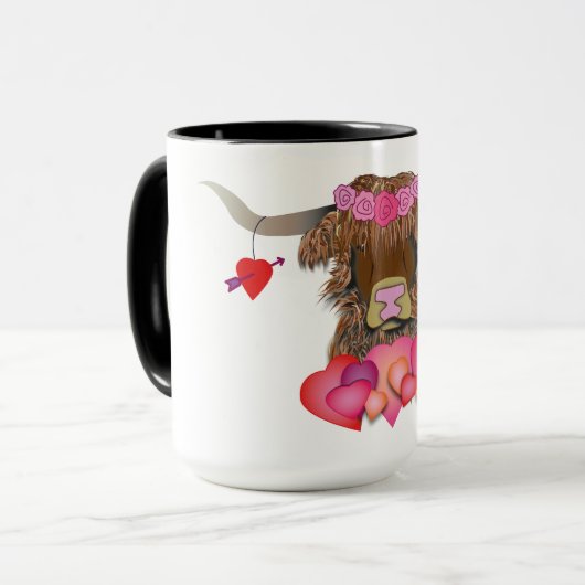 Happy Valentines Day Koe Mok (Voorkant links)