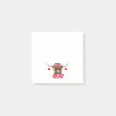 Happy Valentines Day Koe Post-it® Notes (Voorkant)