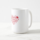 Happy Valentine's Day Koffiemok (Voorkant rechts)