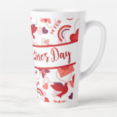 Happy Valentine's Day Latte Mok (Rechts)