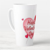 Happy Valentine's Day Latte Mok (Linkerhoek)