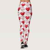 Happy Valentines Day Leggings (Achterkant)