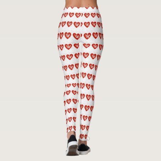Happy Valentine's Day Leggings (Achterkant)