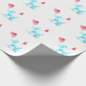 Happy Valentines Day Love Cadeaupapier (Hoek)