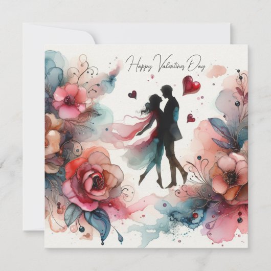 Happy Valentines Day Love Kaarten (Voorkant)