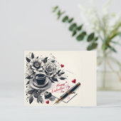 Happy Valentines Day Love Kaarten (Staand voorkant)
