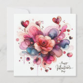 Happy Valentines Day Love Kaarten (Voorkant)