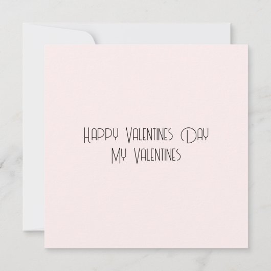 Happy Valentines Day Love Kaarten (Achterkant)