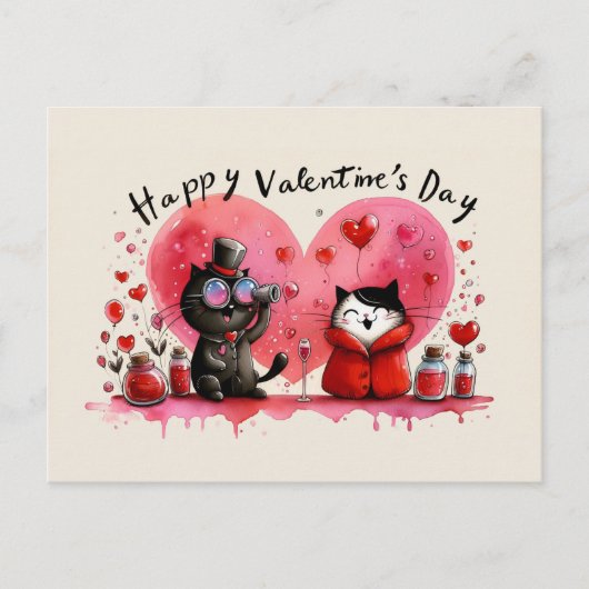 Happy Valentines Day Love Kaarten (Voorkant)