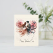 Happy Valentines Day Love Kaarten (Staand voorkant)