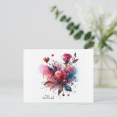 Happy Valentines Day Love Kaarten (Staand voorkant)