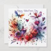 Happy Valentines Day Love Kaarten (Voorkant)