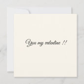 Happy Valentines Day Love Kaarten (Achterkant)