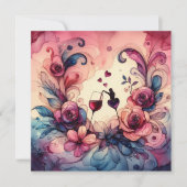 Happy Valentines Day Love Kaarten (Voorkant)