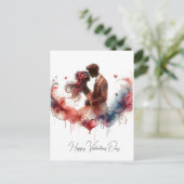 Happy Valentines Day Love Kaarten (Staand voorkant)