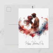 Happy Valentines Day Love Kaarten (Voorkant / Achterkant)