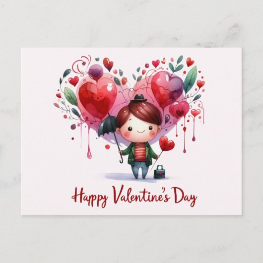 Happy Valentines Day Love Kaarten (Voorkant)
