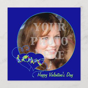 Happy Valentine's Day Love Photo Card Kaart
