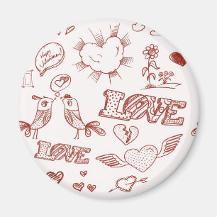 Happy Valentine's Day Magneet