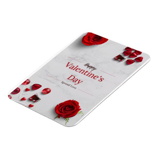 Happy Valentine's Day Magneet (Linkerzijde)