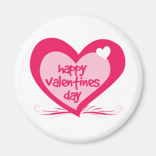 Happy Valentines Day Magneet